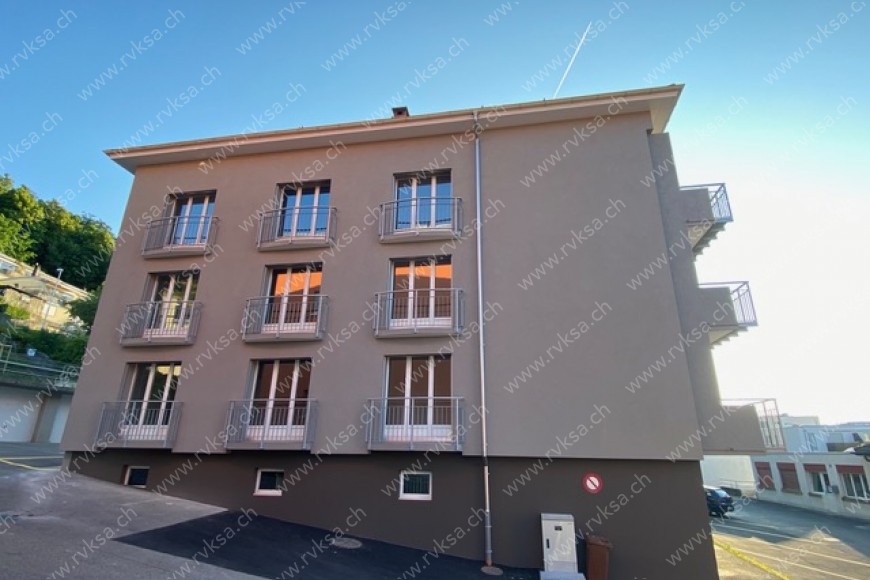 Bâtiment Appartement de 2 pièces, 44.3 m2, à Neuchâtel