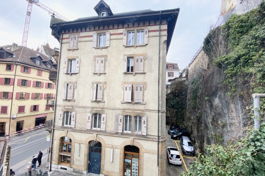 Appartement de 4 pièces, 96 m2, à Neuchâtel Bâtiment Appartement de 4 pièces, 96 m2, à Neuchâtel