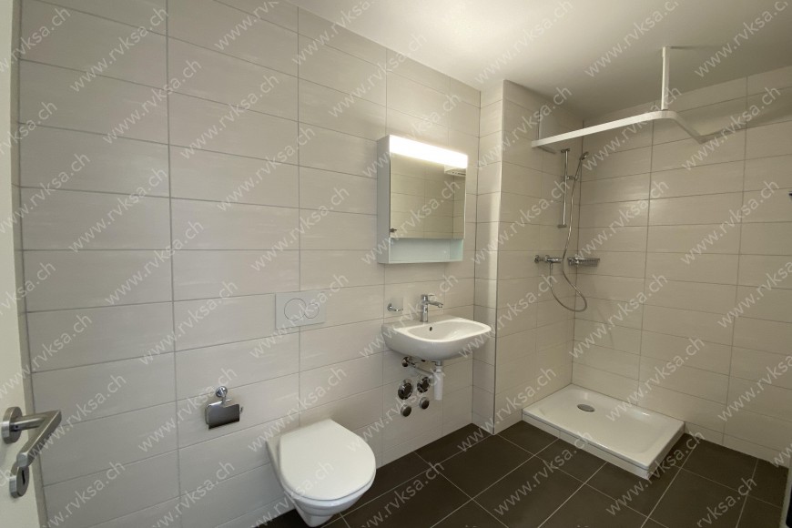Appartement de 2.5 pièces, 48.5 m2, à Neuchâtel - Salle de bain 
