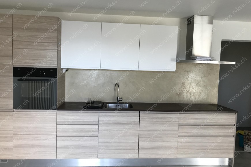 Appartement de 3 pièces, 55.41 m2, à Neuchâtel - Cuisine 