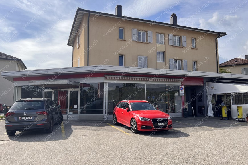 Bâtiment Appartement de 1 pièce, 38.10 m2, à Areuse