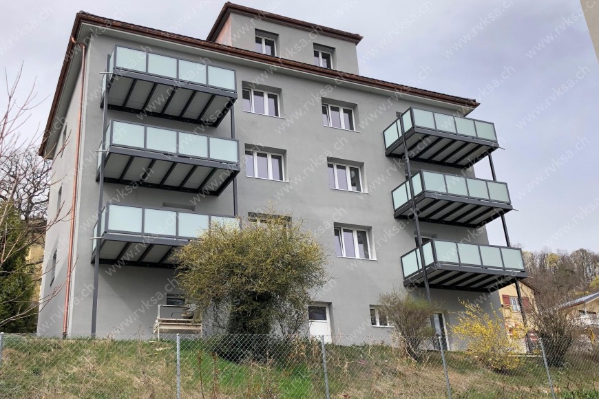 Appartement de 3 pièces, 62.91 m2, à Neuchâtel Bâtiment Appartement de 3 pièces, 62.91 m2, à Neuchâtel