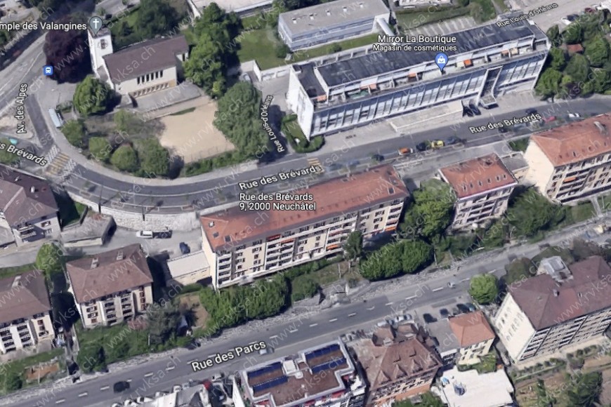 Appartement de 3 pièces, 63 m2, à Neuchâtel Bâtiment Appartement de 3 pièces, 63 m2, à Neuchâtel