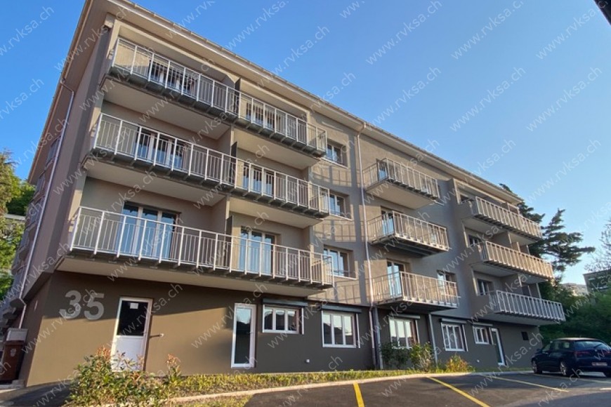 Bâtiment Appartement de 2 pièces, 44.3 m2, à Neuchâtel