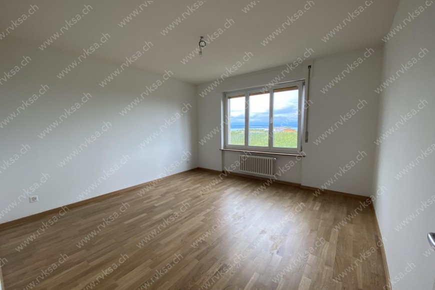 Appartement de 4 pièces, 76 m2, à Auvernier - Chambre N°3 