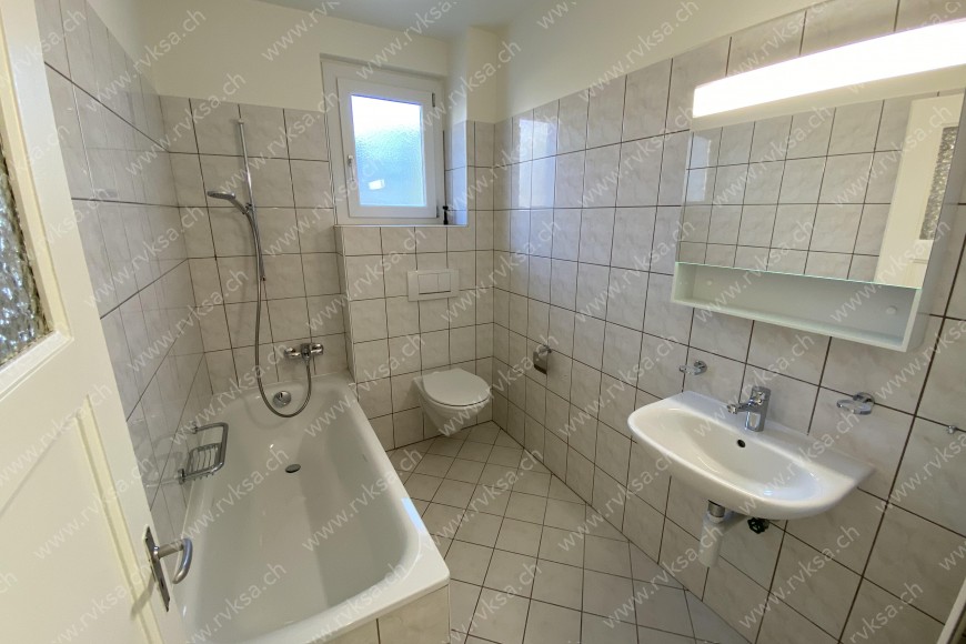 Appartement de 3 pièces, 63 m2, à Auvernier - Salle de bain 