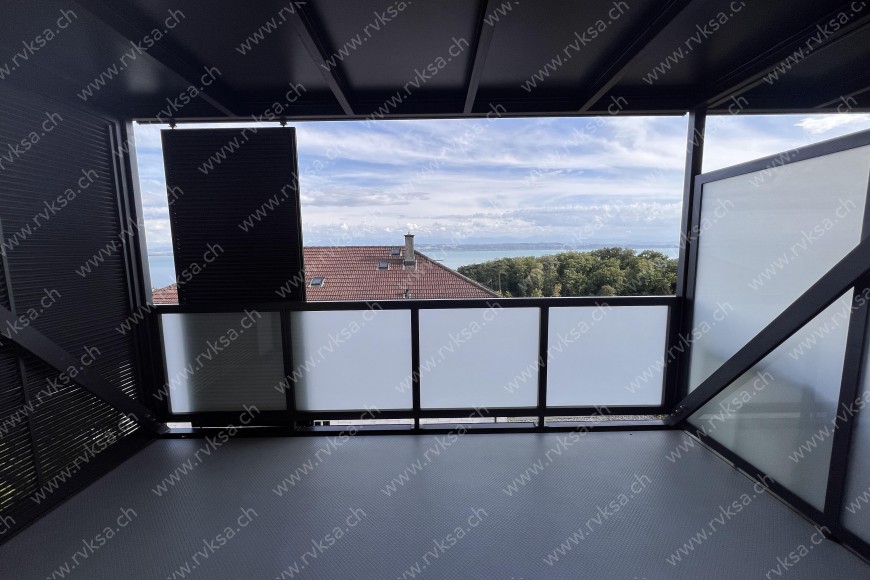 Appartement de 3 pièces, 55.41 m2, à Neuchâtel - Balcon - terrasse 