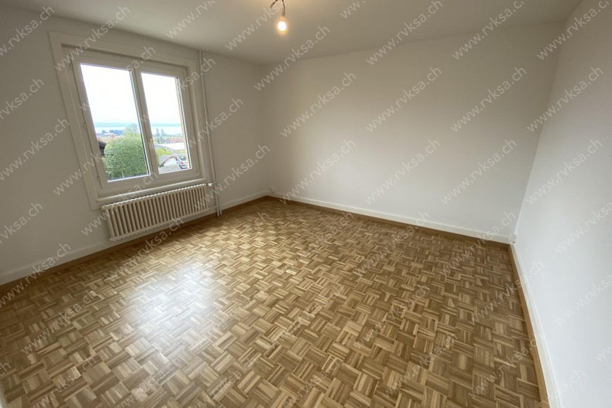 Appartement de 3 pièces, 61 m2, à Bevaix Appartement de 3 pièces, 61 m2, à Bevaix - Chambre N°1