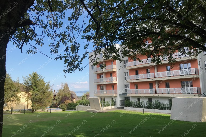 Appartement de 2 pièces, 52.7 m2, à Bôle Appartement de 2 pièces, 52.7 m2, à Bôle - Vue