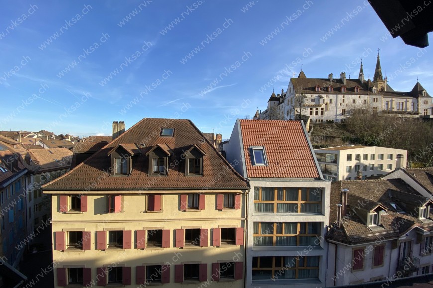 Appartement de 3 pièces, 81 m2, à Neuchâtel Appartement de 3 pièces, 81 m2, à Neuchâtel - Vue
