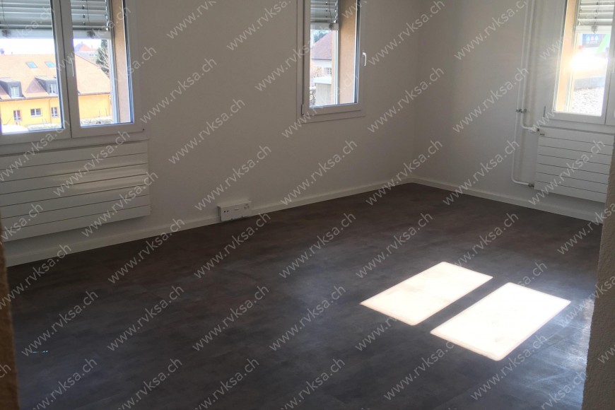 Appartement de 1.5 pièces, 37 m2, à Hauterive - Séjour 