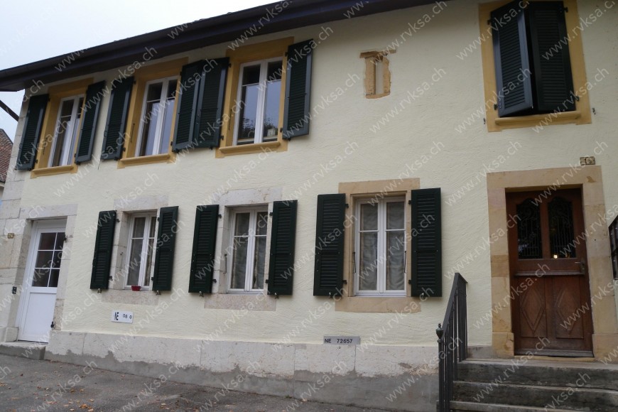 Local commercial de 1.5 pièces, 39.79 m2, à Bôle Bâtiment Local commercial de 1.5 pièces, 39.79 m2, à Bôle