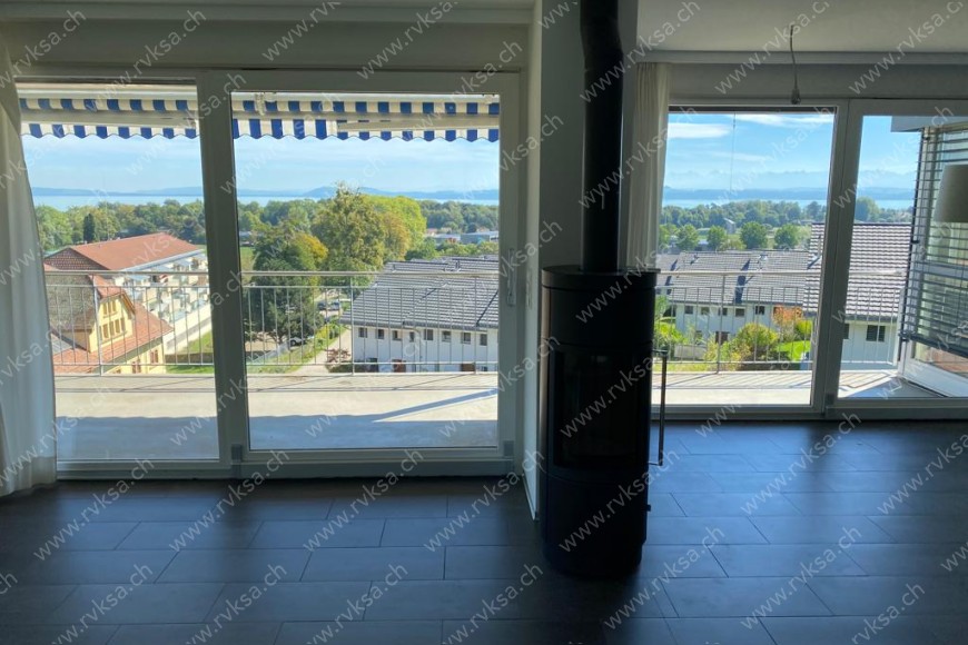 Appartement de 5.5 pièces, 135.57 m2, à Colombier Appartement de 5.5 pièces, 135.57 m2, à Colombier - Séjour