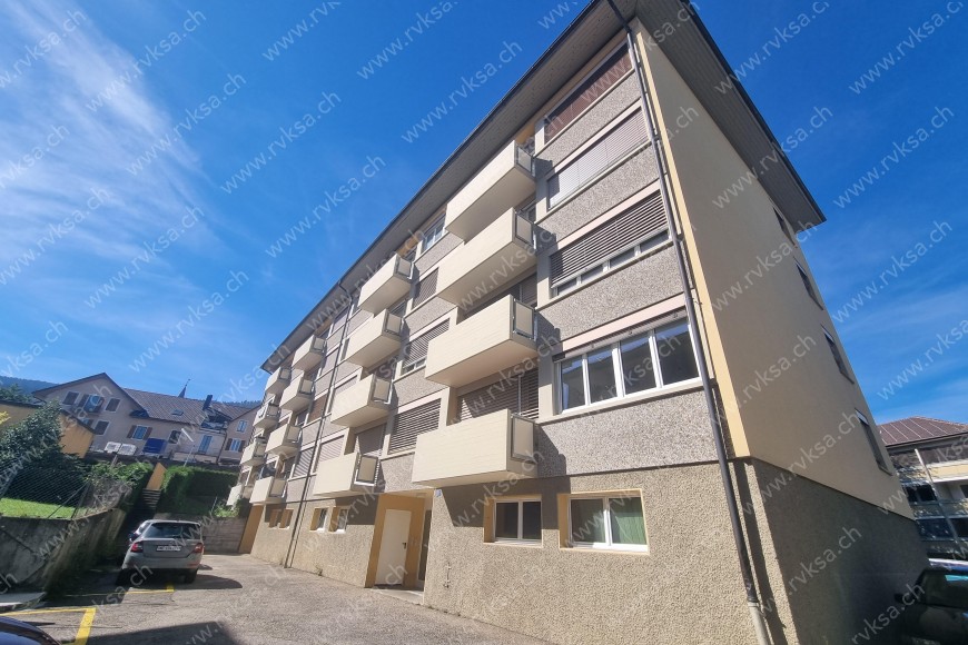 Appartement de 4 pièces, 90 m2, à Les Geneveys-sur-Coffrane Bâtiment Appartement de 4 pièces, 90 m2, à Les Geneveys-sur-Coffrane