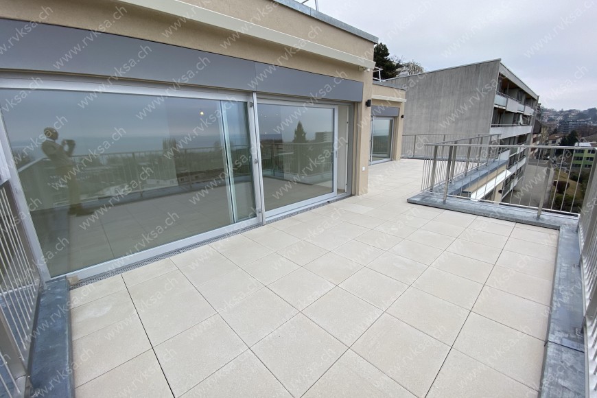 Appartement de 4 pièces, 134 m2, à Neuchâtel - Balcon - terrasse 