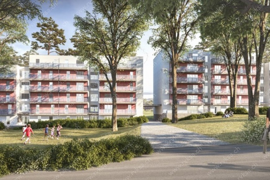 Bâtiment Appartement de 5 pièces, 105 m2, à Bôle