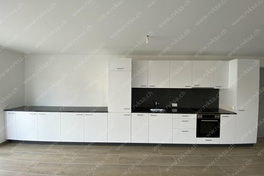 Appartement de 2.5 pièces, 55.37 m2, à Neuchâtel Appartement de 2.5 pièces, 55.37 m2, à Neuchâtel - Cuisine