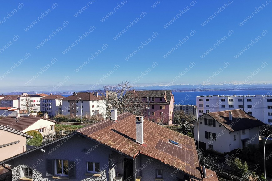 Appartement de 3 pièces, 56 m2, à Peseux Appartement de 3 pièces, 56 m2, à Peseux - Vue