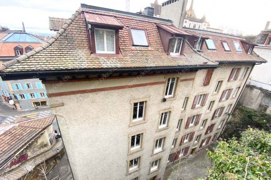 Appartement de 3 pièces, 81 m2, à Neuchâtel Bâtiment Appartement de 3 pièces, 81 m2, à Neuchâtel