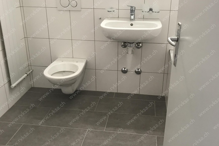 Appartement de 3 pièces, 60 m2, à Cortaillod - Salle de bain 