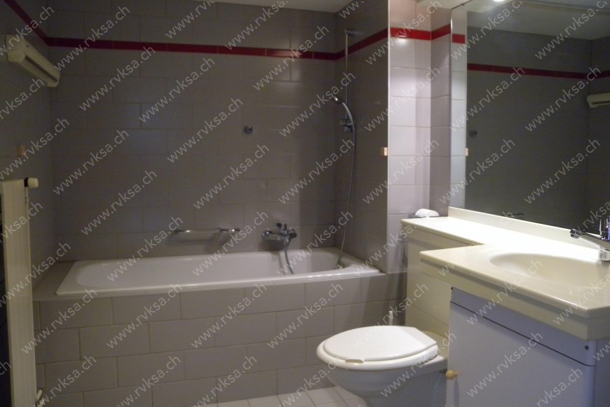 Appartement de 2.5 pièces, 60 m2, à Neuchâtel - Salle de bain 
