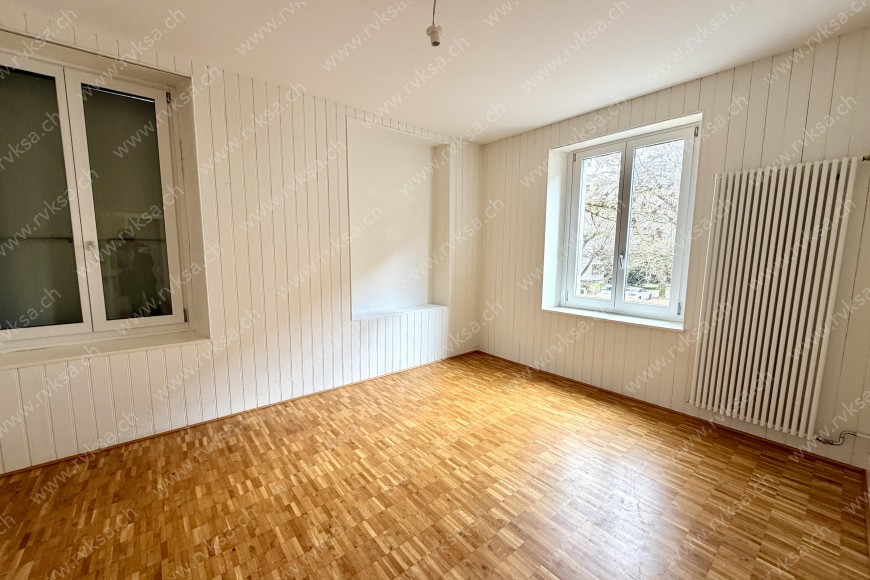 Appartement de 2 pièces, 63 m2, à Boudry - Chambre N°1 