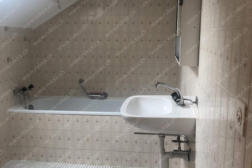 Appartement de 2 pièces, 45 m2, à Bevaix Appartement de 2 pièces, 45 m2, à Bevaix - Salle de bain