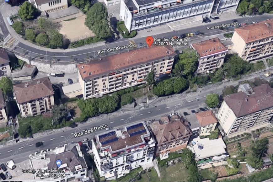 Bâtiment Appartement de 2 pièces, 47 m2, à Neuchâtel