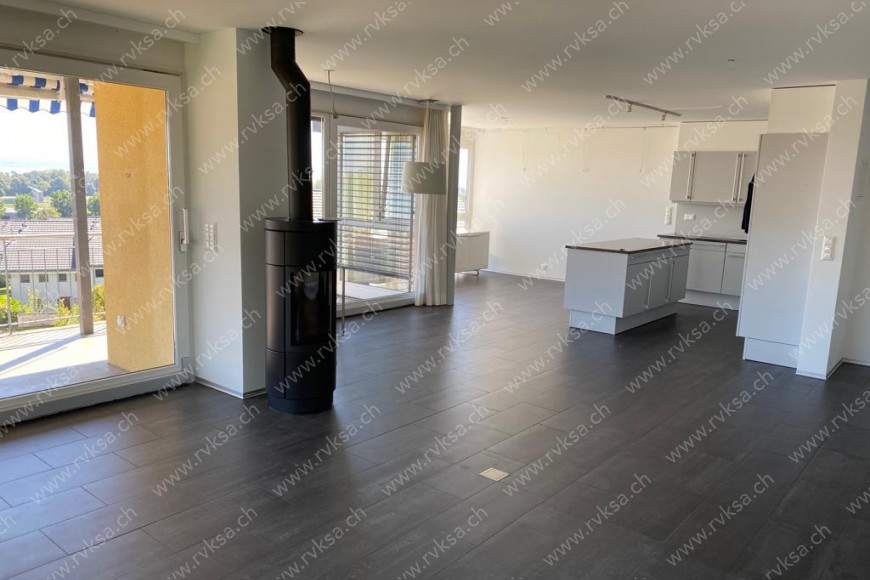 Appartement de 5.5 pièces, 135.57 m2, à Colombier Appartement de 5.5 pièces, 135.57 m2, à Colombier - Séjour