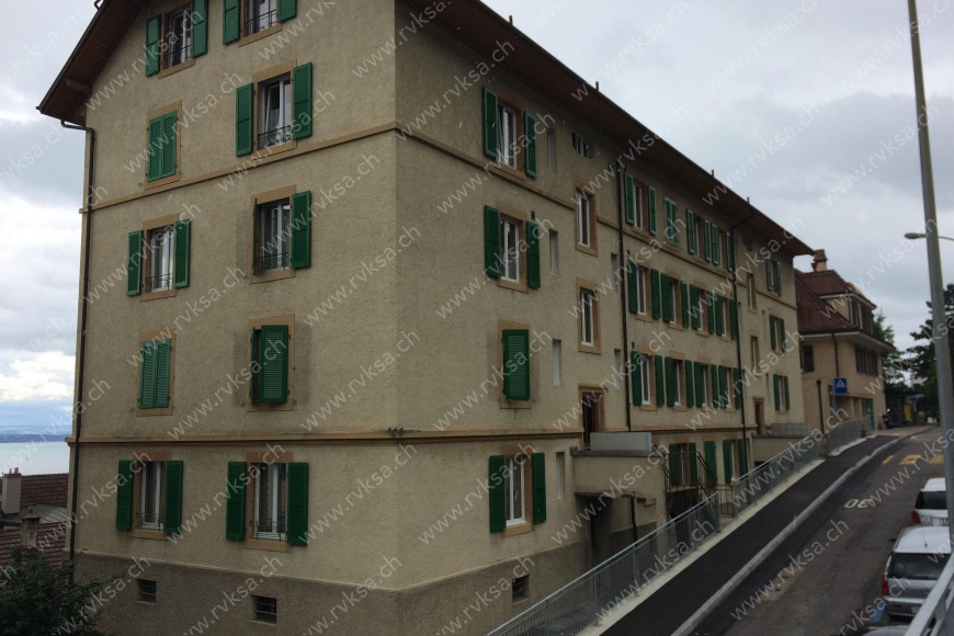 Appartement de 3 pièces, 65 m2, à Neuchâtel Bâtiment Appartement de 3 pièces, 65 m2, à Neuchâtel
