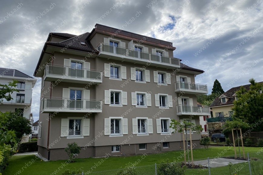 Appartement de 4 pièces, 77.5 m2, à Boudry Bâtiment Appartement de 4 pièces, 77.5 m2, à Boudry