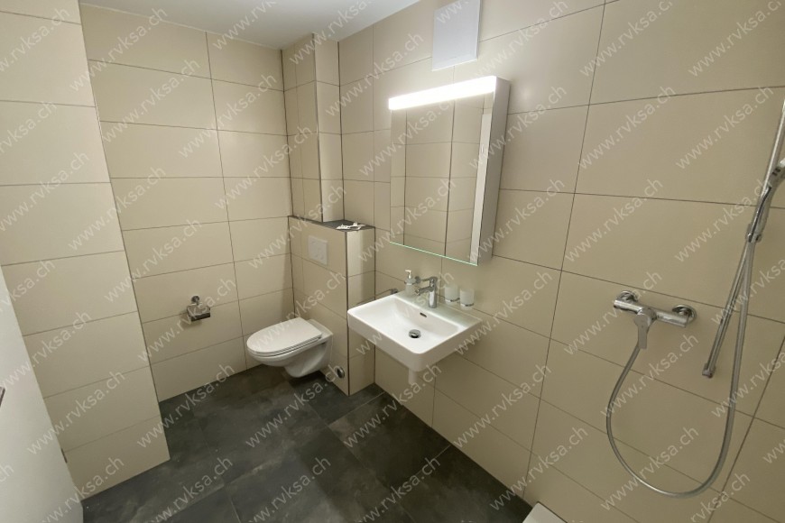 Appartement de 3 pièces, 70 m2, à Neuchâtel - Salle de bain 