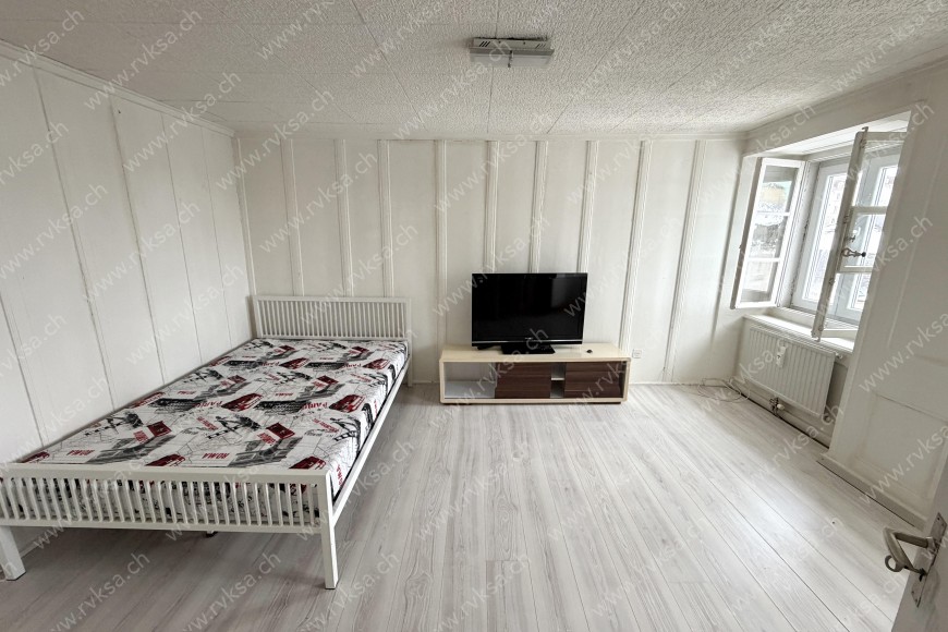 Appartement de 3 pièces, 80 m2, à La Chaux-de-Fonds - Chambre N°1 