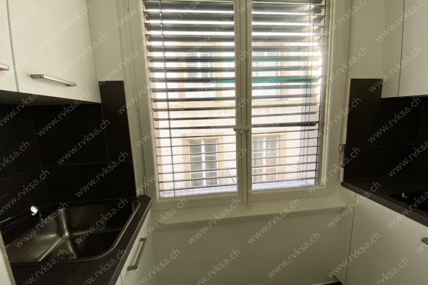 Appartement de 1 pièce, 19 m2, à Neuchâtel Appartement de 1 pièce, 19 m2, à Neuchâtel - Cuisine