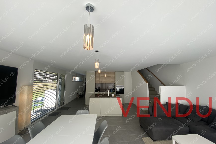 Rez-de-chaussée - Séjour et cuisine