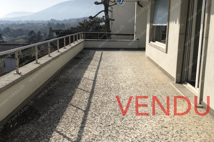 Terrasse du Rez-de-chaussée supérieur