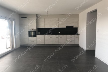 Appartement de 3.5 pièces, 75.93 m2, à Neuchâtel - Cuisine Séjour 