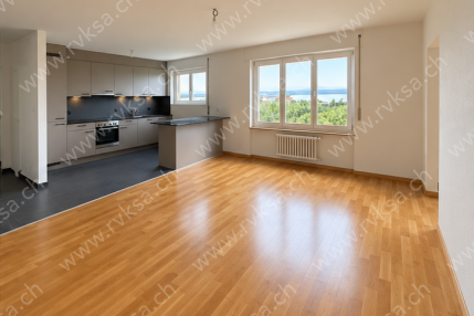Appartement de 4 pièces, 76 m2, à Auvernier - Séjour 