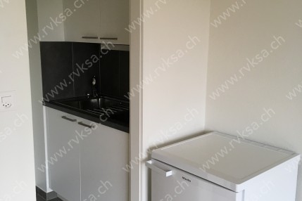 Appartement de 1 pièce, 20 m2, à Boudry Appartement de 1 pièce, 20 m2, à Boudry - Cuisine