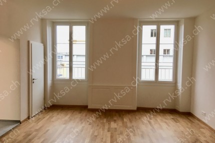 Appartement de 1 pièce, 41.7 m2, à Neuchâtel - Séjour 