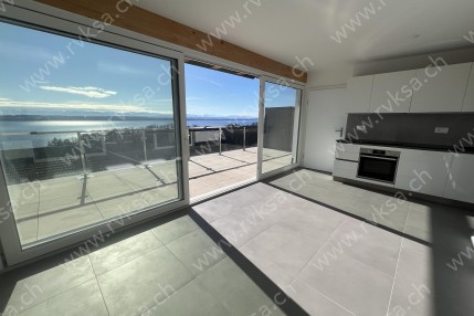 Appartement de 2 pièces, 32.8 m2, à Neuchâtel - Séjour 