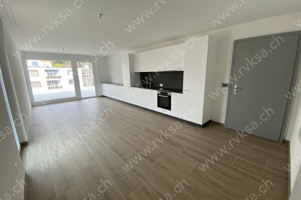 Appartement de 2.5 pièces, 55.37 m2, à Neuchâtel - Séjour 