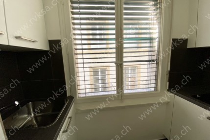 Appartement de 1 pièce, 19 m2, à Neuchâtel - Cuisine 